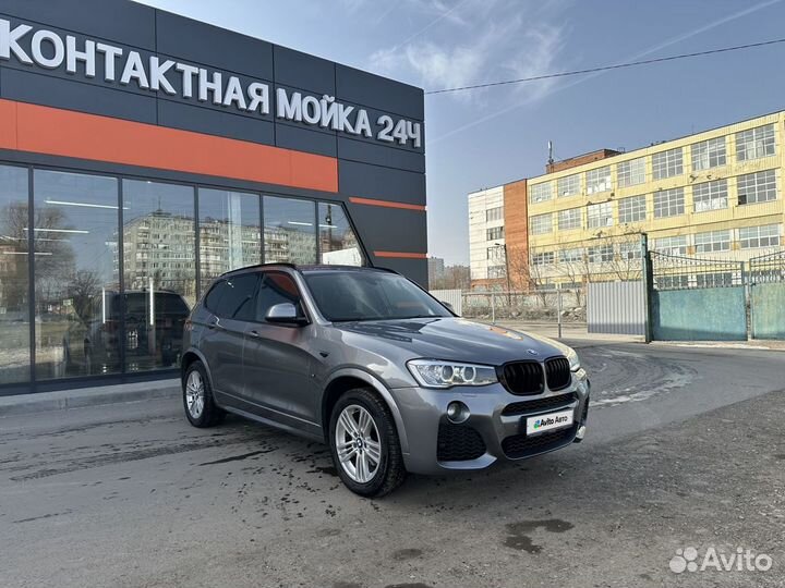 BMW X3 2.0 AT, 2017, 136 000 км