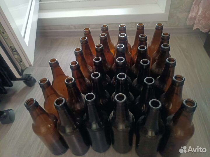 Бутылки стеклянные пивные