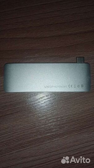 Хаб Deppa USB-C адаптер для MacBook, 5в1