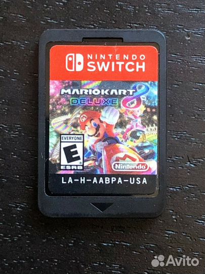 Mario kart 8 deluxe картридж