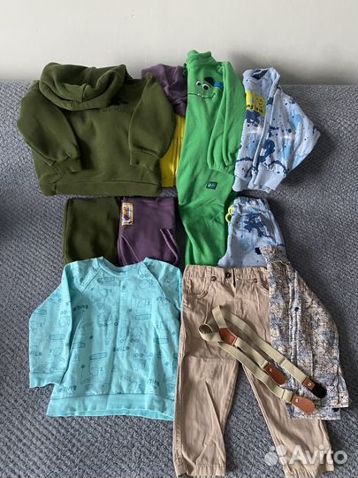 Пакет вещей на мальчика 86 92 размер