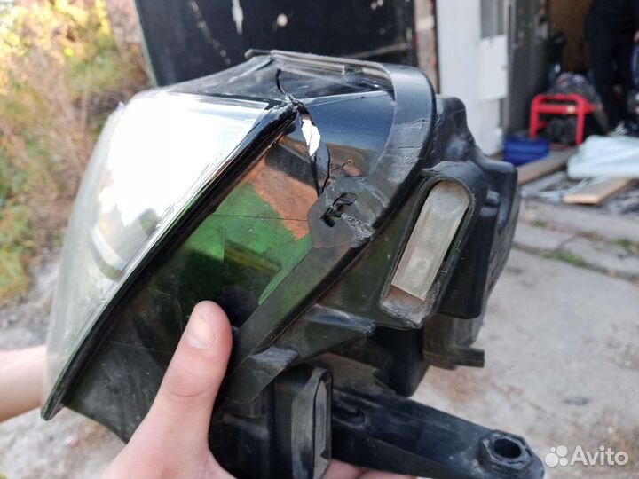 Фара левая skoda rapid 2