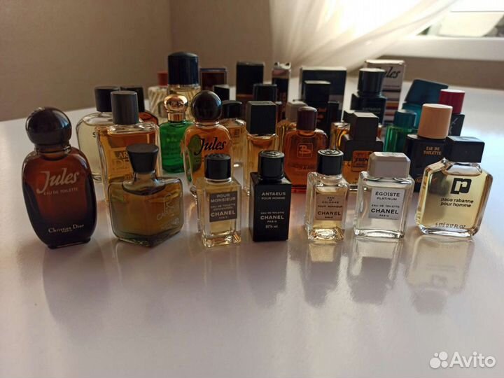 Винтажный мужской парфюм(миниатюры)