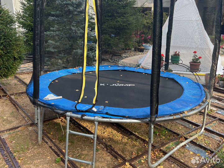 Батут с сеткой