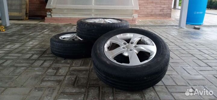 Комплект Колес (subaru) 195 65 r15 летние