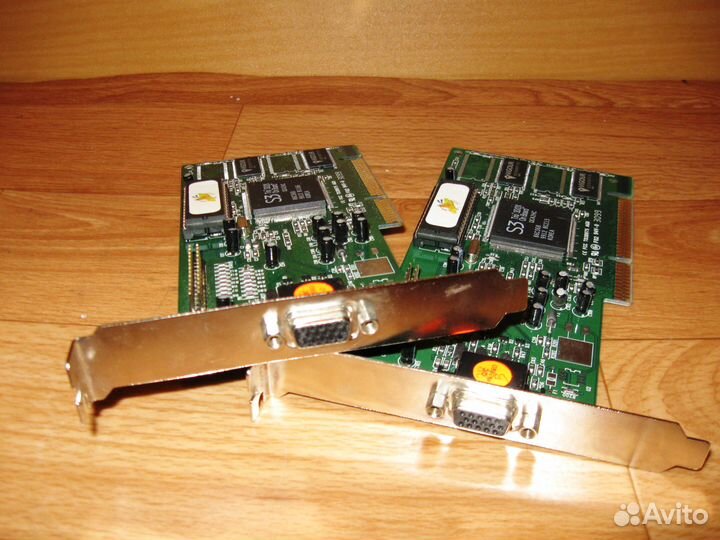 Видеоадаптор(карта) S3 Trio 3D\2X и звуковая карта