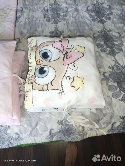 Комплект в детскую кроватку бортики