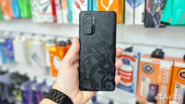 Текстурные защита скины для Redmi Note 10 Pro