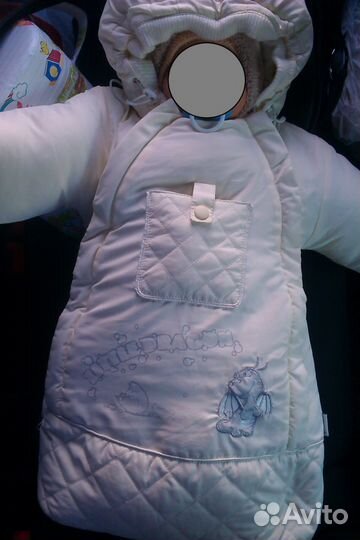 Тёплый конверт р.62