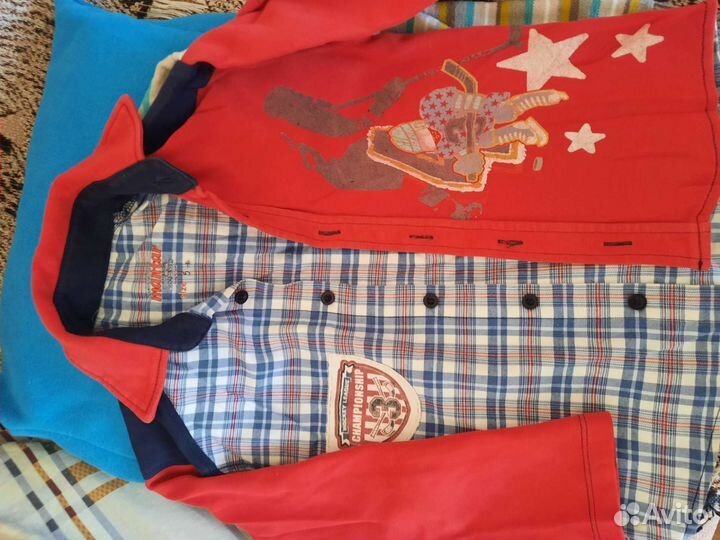 Детская одежда пакетом для мальчиков 122 128