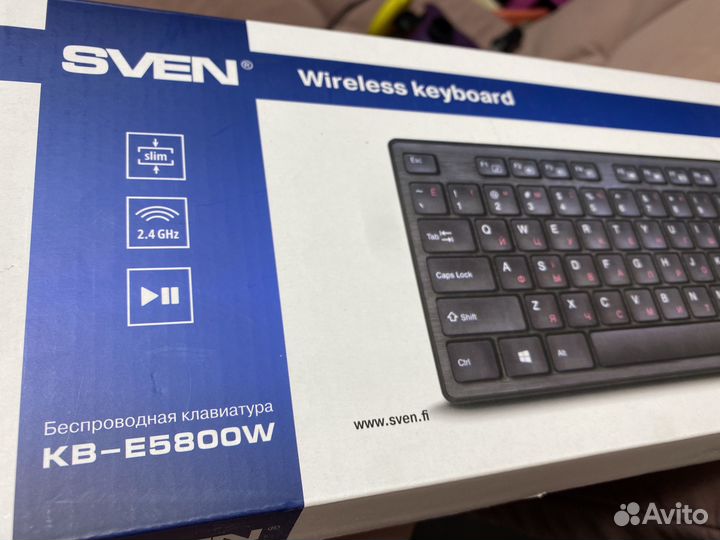 Клавиатура беспроводная Sven