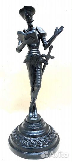 Чугунное литьё статуэтка. Дон Кихот. Касли