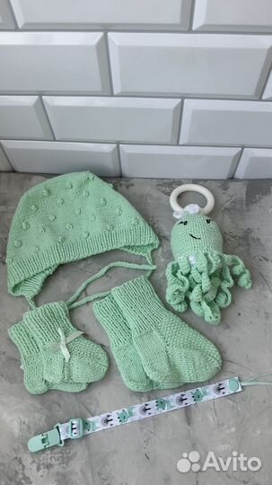 Детские вязаные вещи