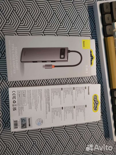 Type c hub Baseus 8в1