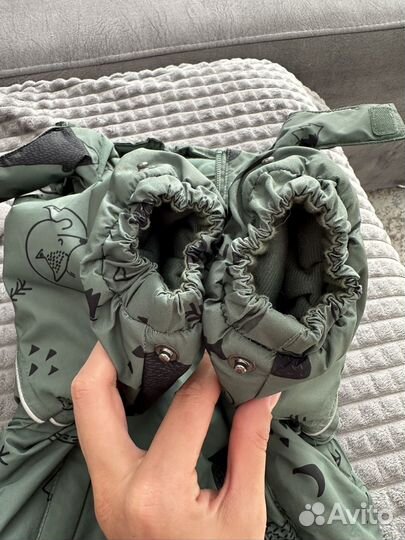 Зимний комбинезон для мальчика 62-68