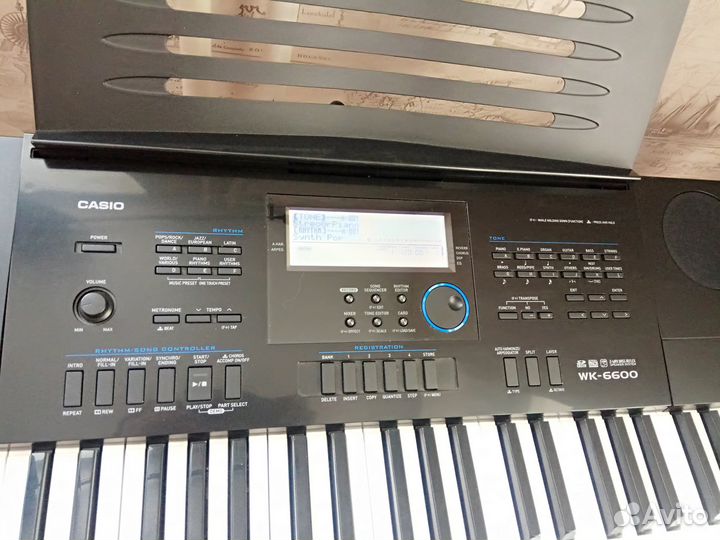 Цифровое пианино/синтезатор Casio wk-6500