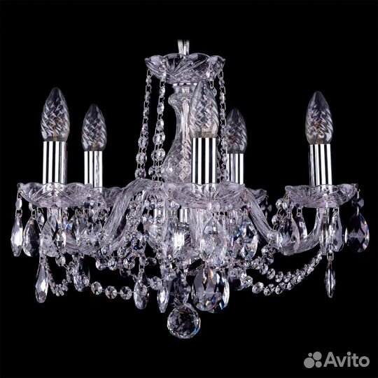 Люстра подвесная Богемия в спальню классика