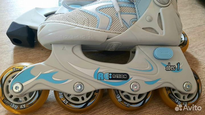 Роликовые коньки детские раздвижные Reinbow-29