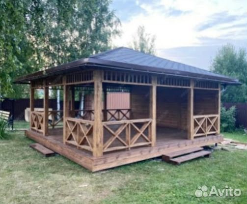 Деревянные беседки 4*4