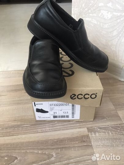 Туфли кожаные Ecco 31
