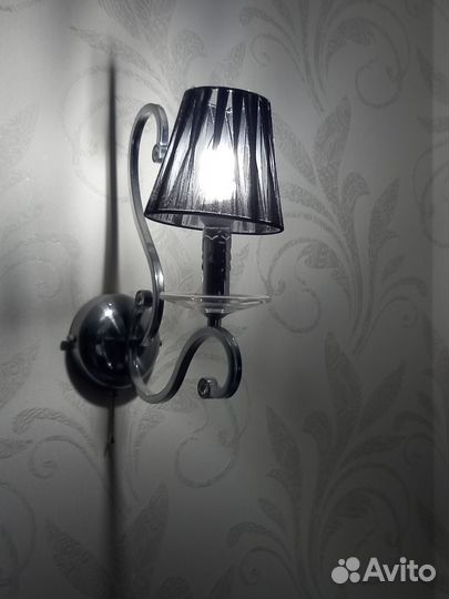 Люстра+ 2 бра+торшер для туалетного столика