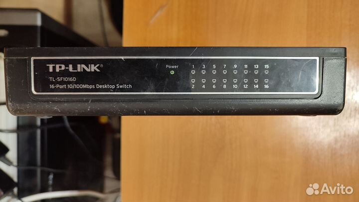 Коммутатор TP-Link TL-SF1016D (16 портов)