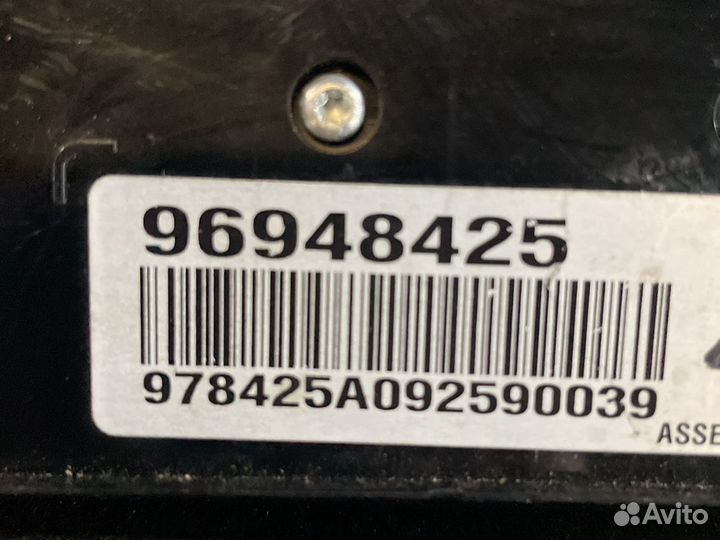 Панель управления Chevrolet Cruze 2008-2015