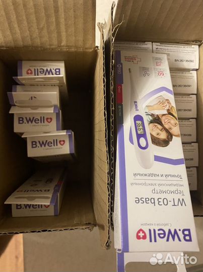 Термометр электронный b.well новые 100шт