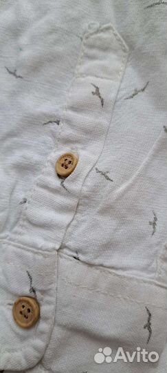 Рубашка zara для мальчика 122