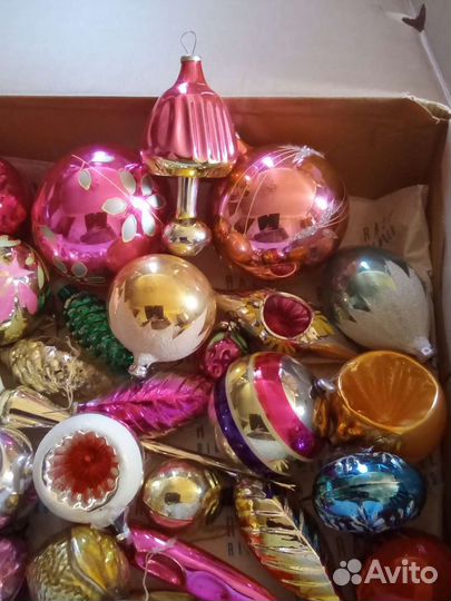 Елочные игрушки СССР