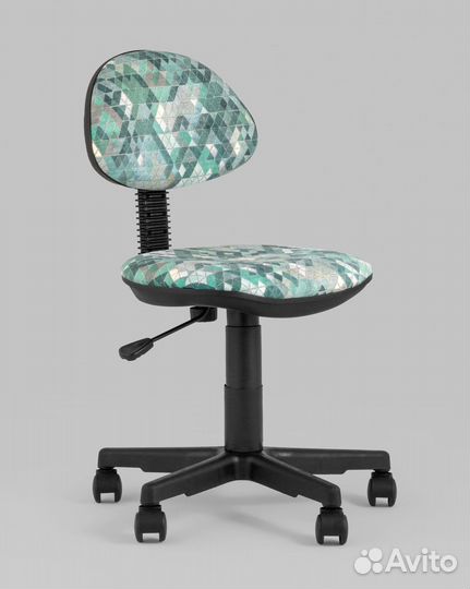 Кресло компьютерное детское умка абстракция зелены