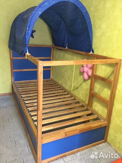 Детская кровать-чердак IKEA (Kura)