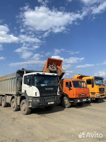 Услуги самосвалов от 20 до 40 тонн (спецтехника)