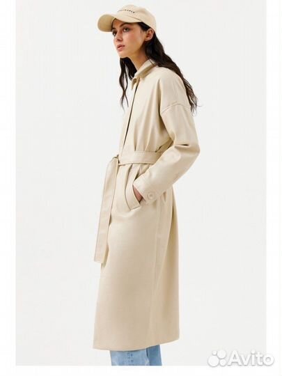 Кожаный плащ befree