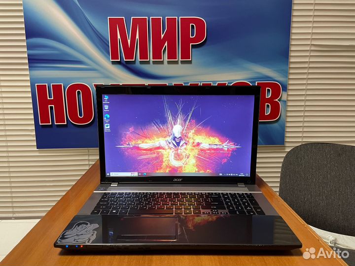 Игровой ноутбук Acer 17 дюймов Full / i5 / 12gb