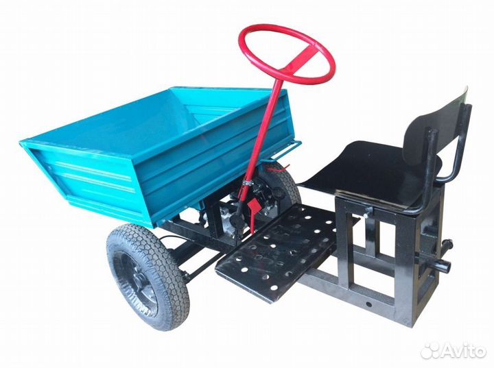 Прицеп Адаптер к мотоблоку с кузовом ак-1