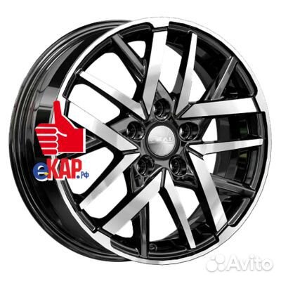 Скад 6x16/5x114,3 ET45 D67,1 Босфор (кл355) Алмаз