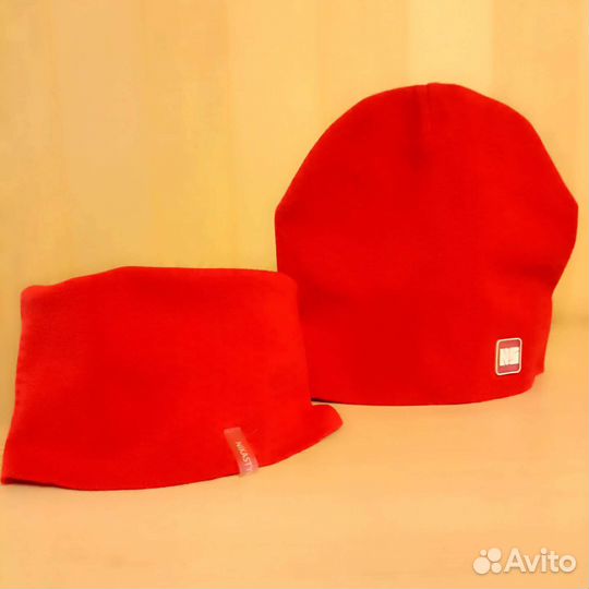 Шапочка со снудом 50-52