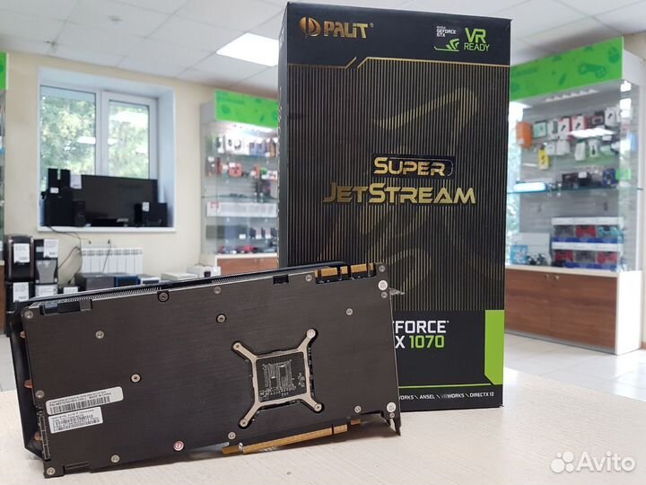 Видеокарта Palit GeForce GTX 1070 8gb