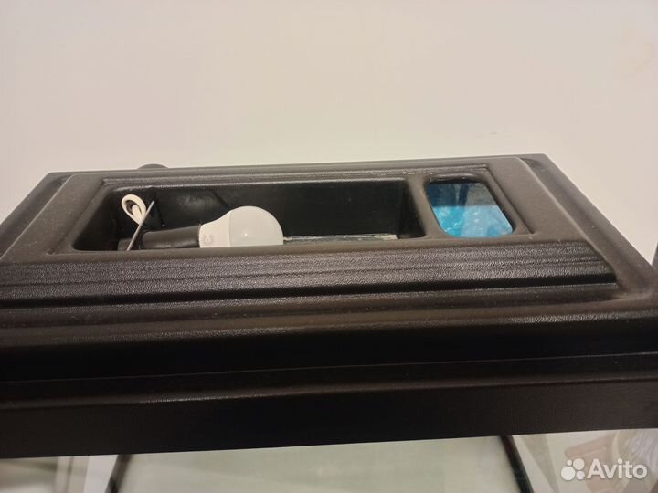 Аквариум 30 л с плоской крышкой