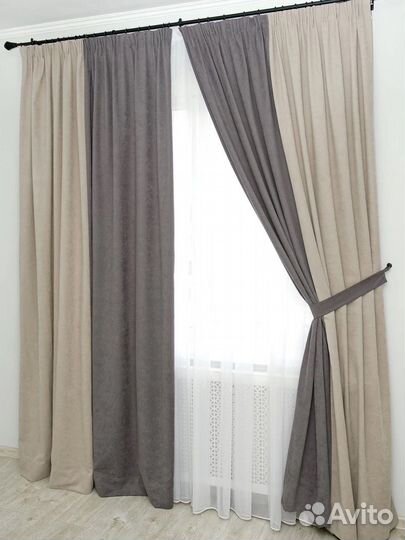 Шторы готовые. Новые
