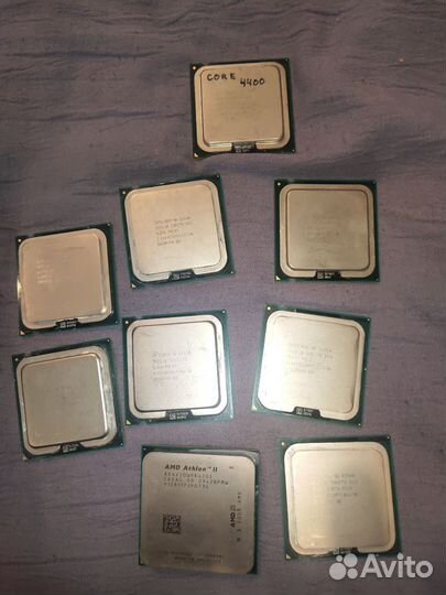 Процессоры 2 ядра