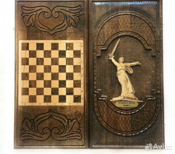 Нарды ручной работы резные