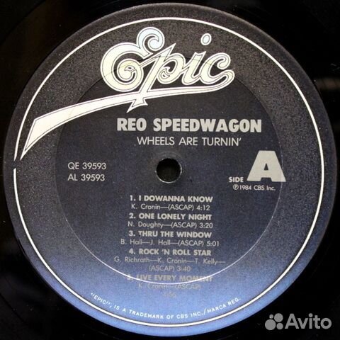 REO Speedwagon / Wheels Are Turnin' (LP)