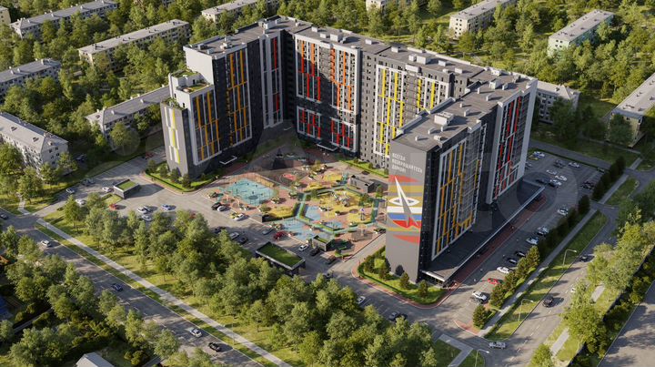 2-к. квартира, 56,7 м², 9/16 эт.