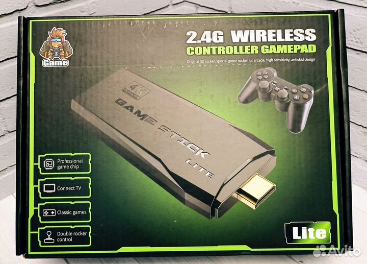 Портативная игровая приставка 2.4G Wireless Contrо