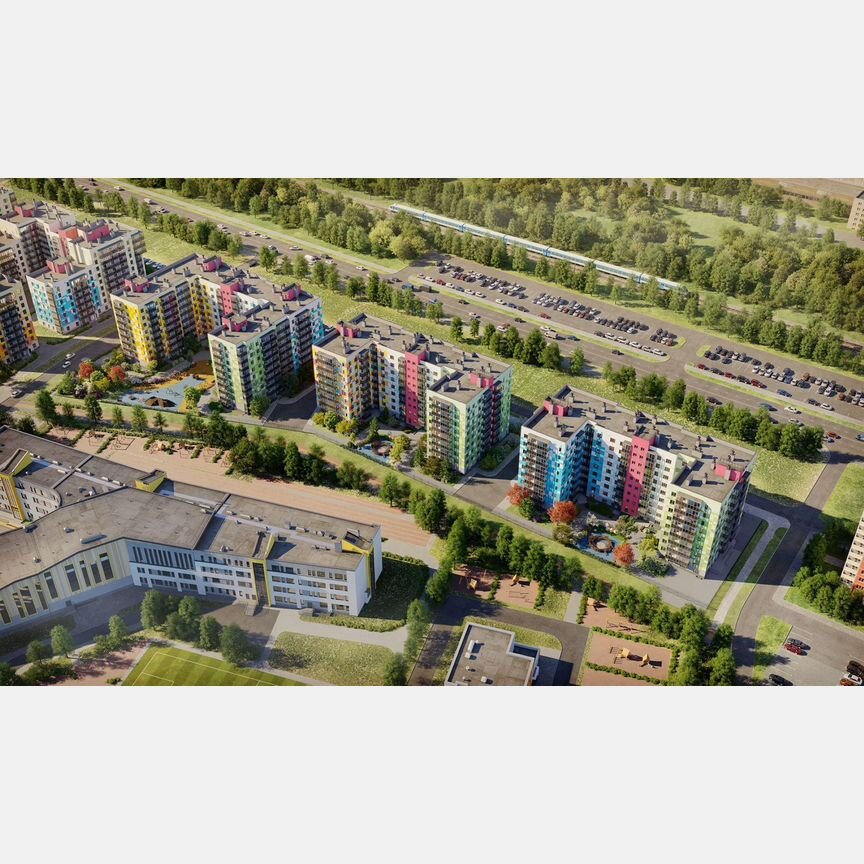 3-к. квартира, 75,9 м², 8/9 эт.