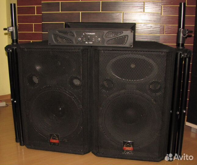 Колонки WD-EVP 1200W 2шт D15