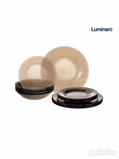 Набор luminarc Амбьянте Эклипс 18 предметов