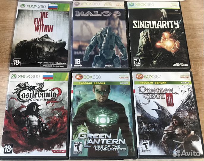 Игры на xbox 360